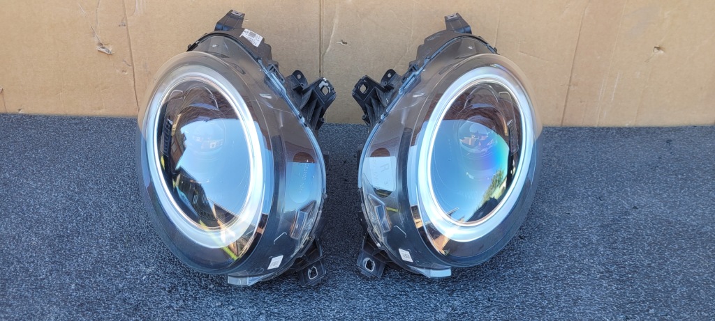 Купить Фара левая правый  передняя full led mini cooper f55 f56 рестайлинг  чёрные b.ładne