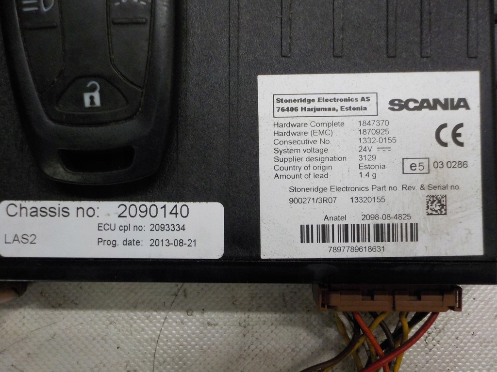 фото №2, Scania r блок керування центрального замка pilot