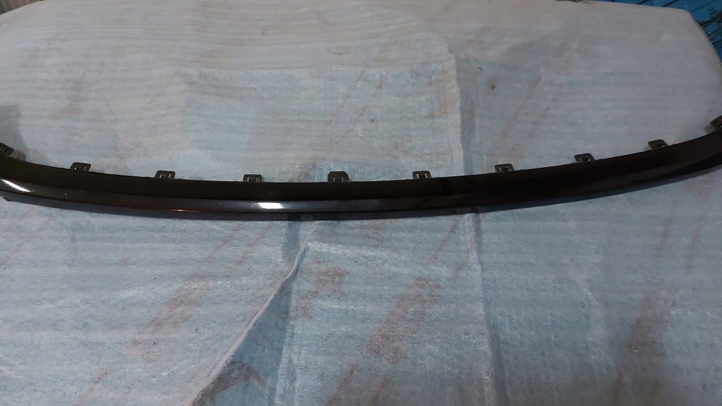 фото №1, Накладка спойлер бампера перед toyota chr c-hr 19