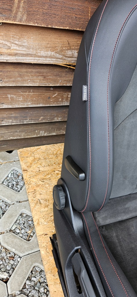 фото №5, Seat leon iii 3 hb сиденье сиденья заднее сиденье полукожа туннель средний комплект