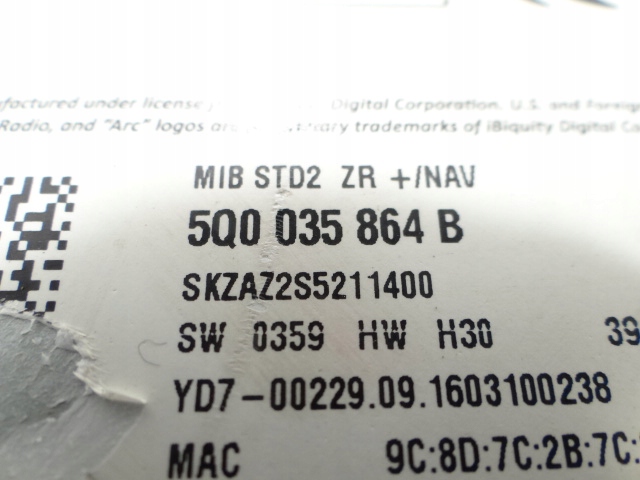 фото №8, Skoda octavia iii зчитувач карта навігації 5q0035864b