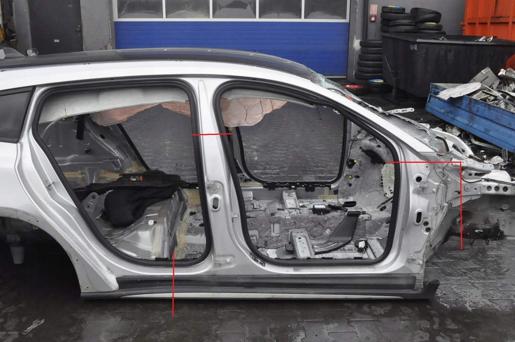 фото №1, Ford focus mk4 блок двигателя порог правый oj