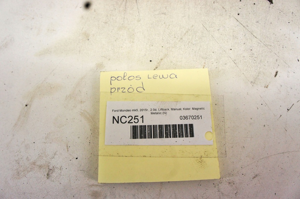 Nc251 ford mondeo mk5 2.0d приводной вал левое  перед Недорого