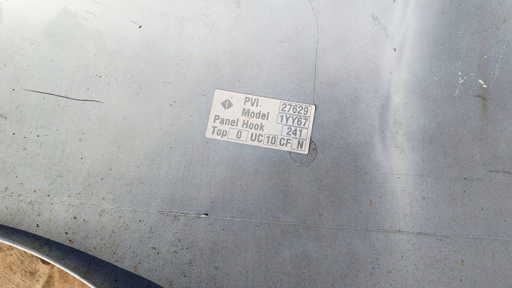 фото №12, Крыло правый задняя задний правая сторона chevrolet corvette c5 cabrio 1997-