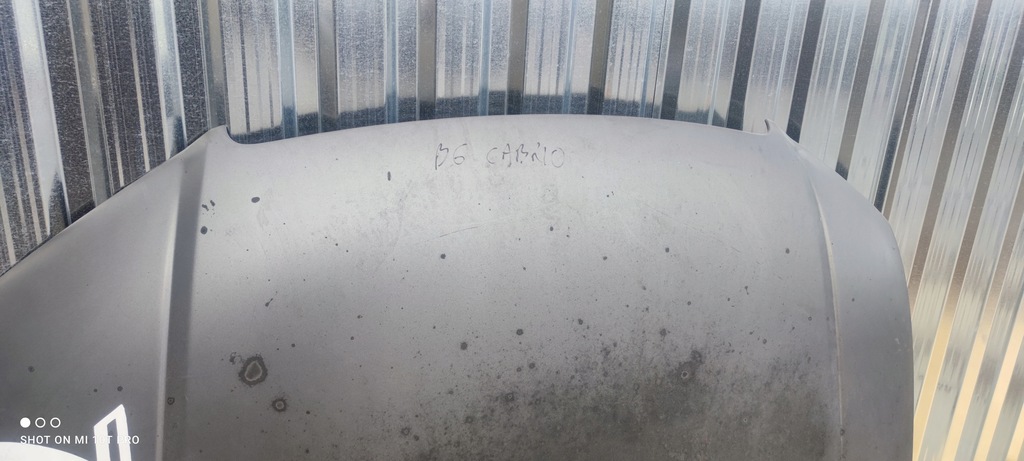 фото №11, Капот крышка двигателя audi a4 b6 cabrio