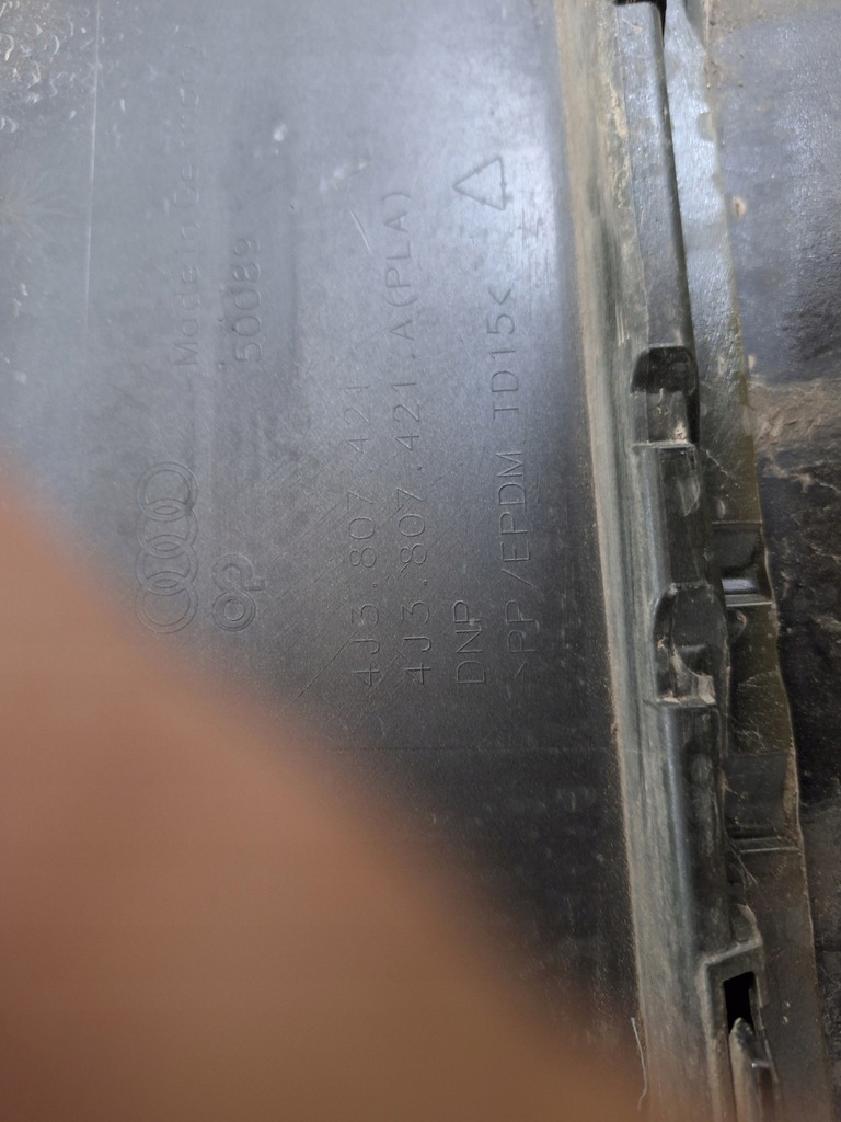 фото №9, Бампер audi e-tron gt 2020-2024 оригинал оригинальный номер aso 4j 4j3 диффузор спойлер