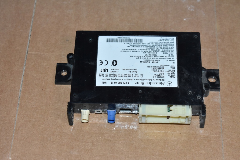 фото №1, Модуль зв'язку mercedes w222 1 9