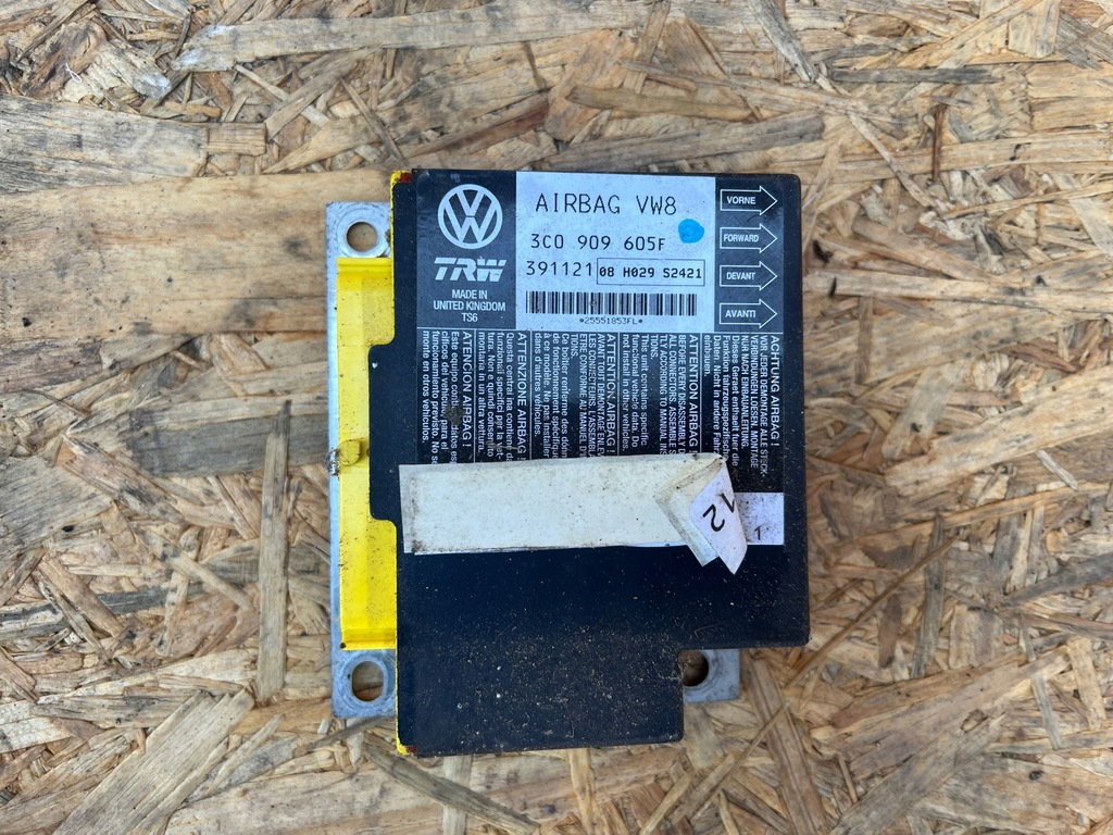 фото №1, Модуль датчик подушка безпеки vw passat b6 3c0909605f