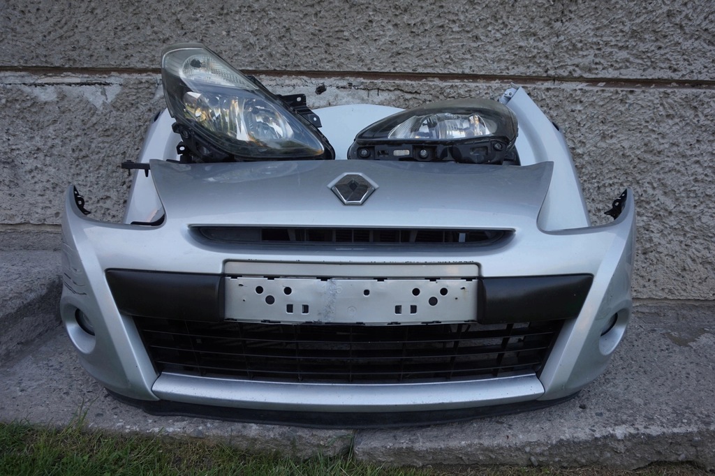 фото №3, Бампер kompletny перед renault clio iii 3 lift