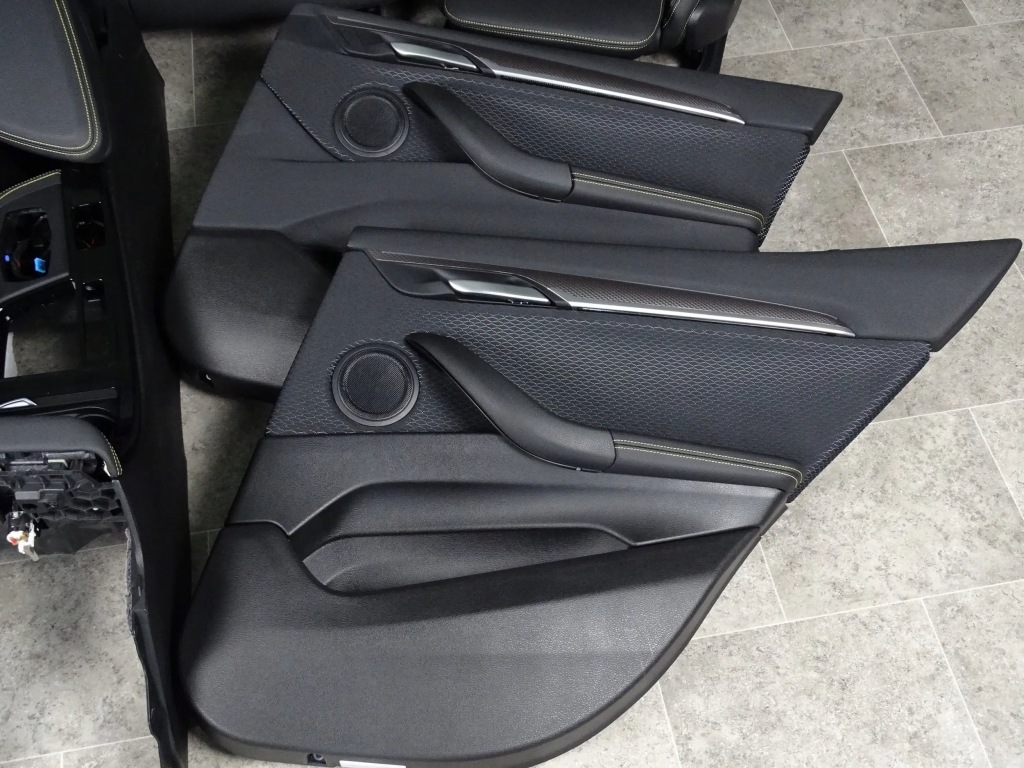 фото №8, Сидіння заднє сидіння обшивки салон середина bmw f39 x2 m-pakiet жовта nić шкіра new