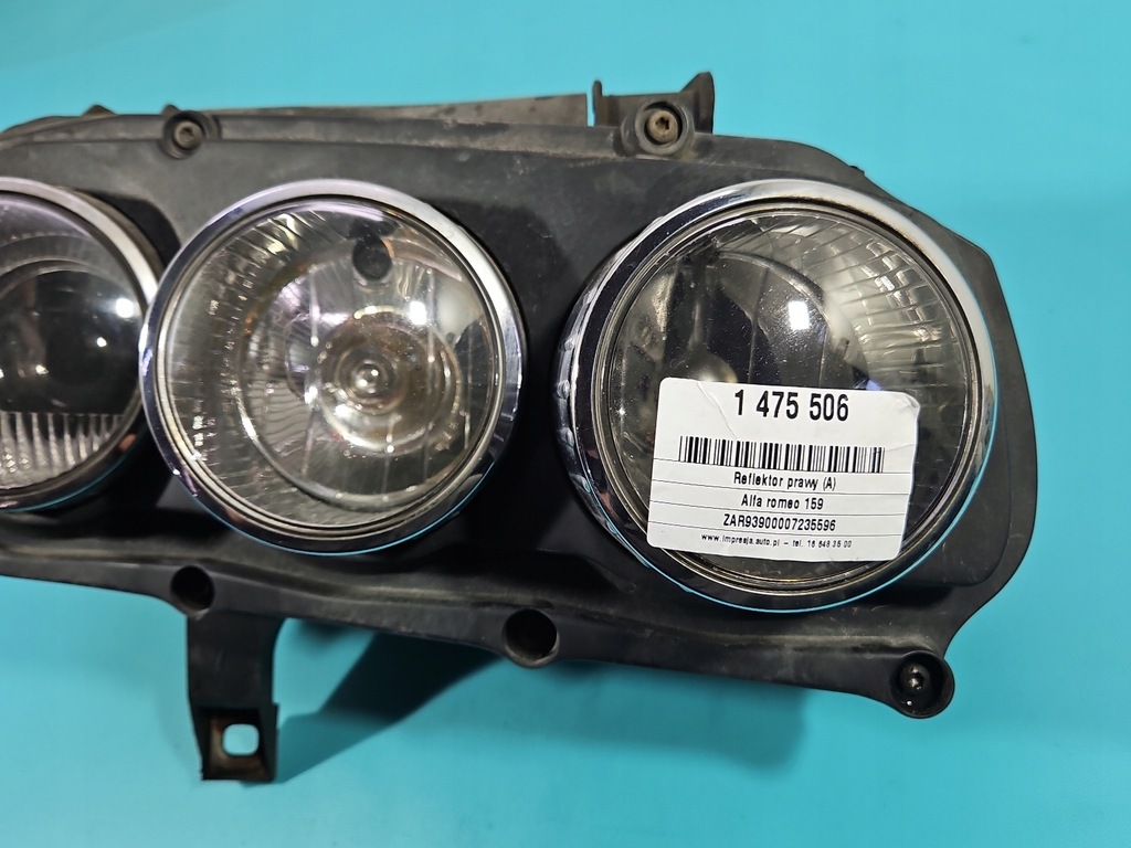 фото №2, Фара правый лампа перед alfa romeo 159 europa