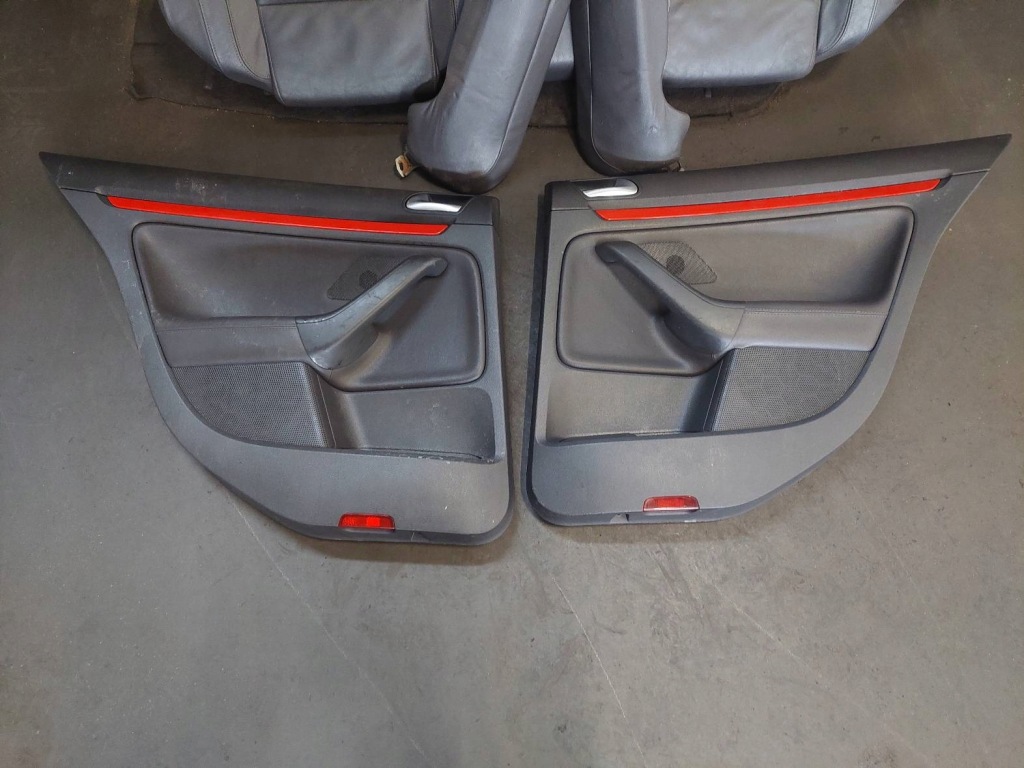 фото №12, Сиденья комплект левый правый заднее сиденье задняя + обшивки volkswagen golf v gti кожа