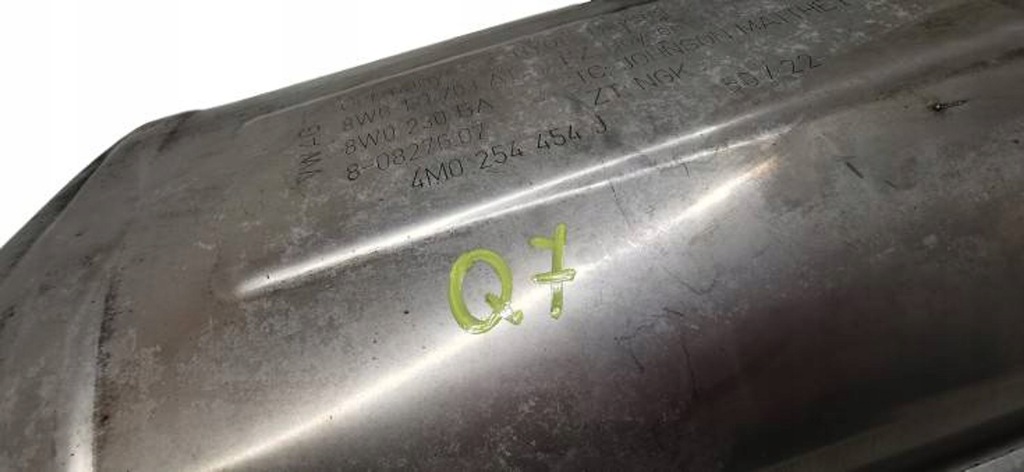 фото №6, Audi q7 катализатор фильтр dpf 4m0254454j 8w0131703at 3.0 tdi 60 tys km