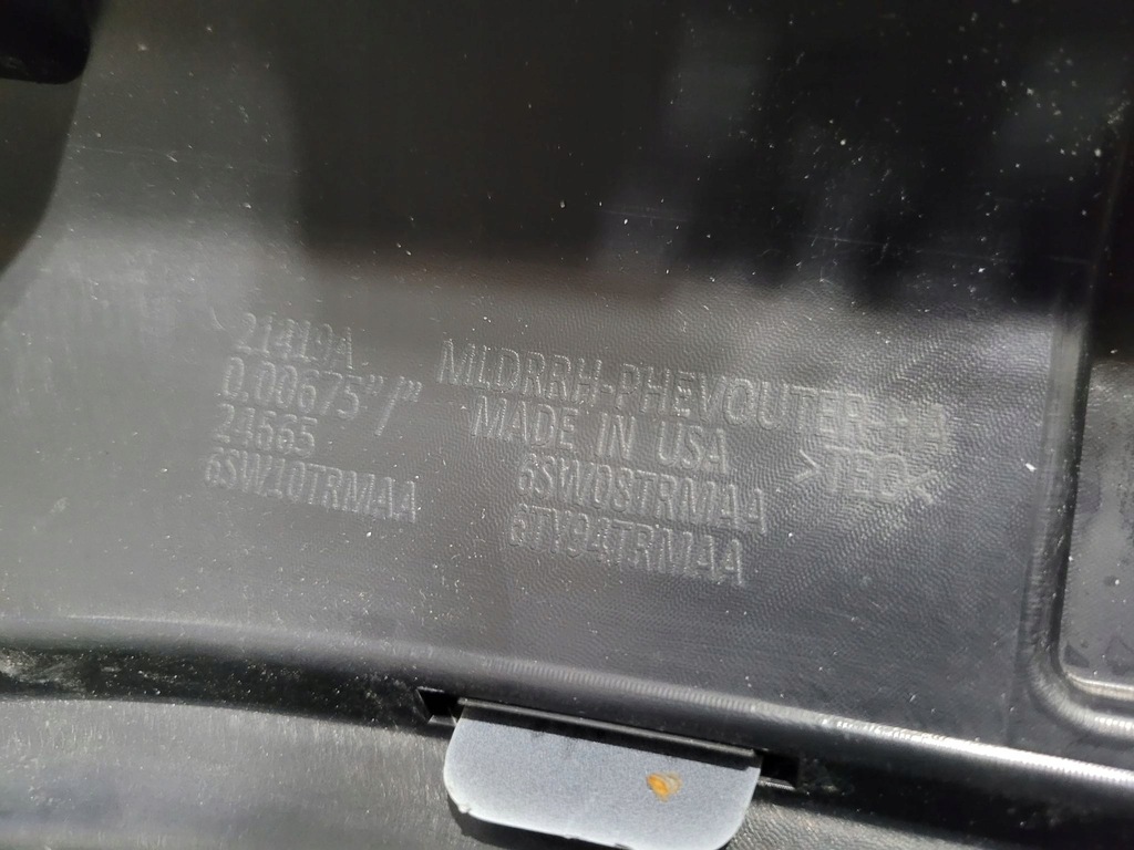 фото №11, Jeep wrangler jl подкрылок правое задняя 6ad78trmab