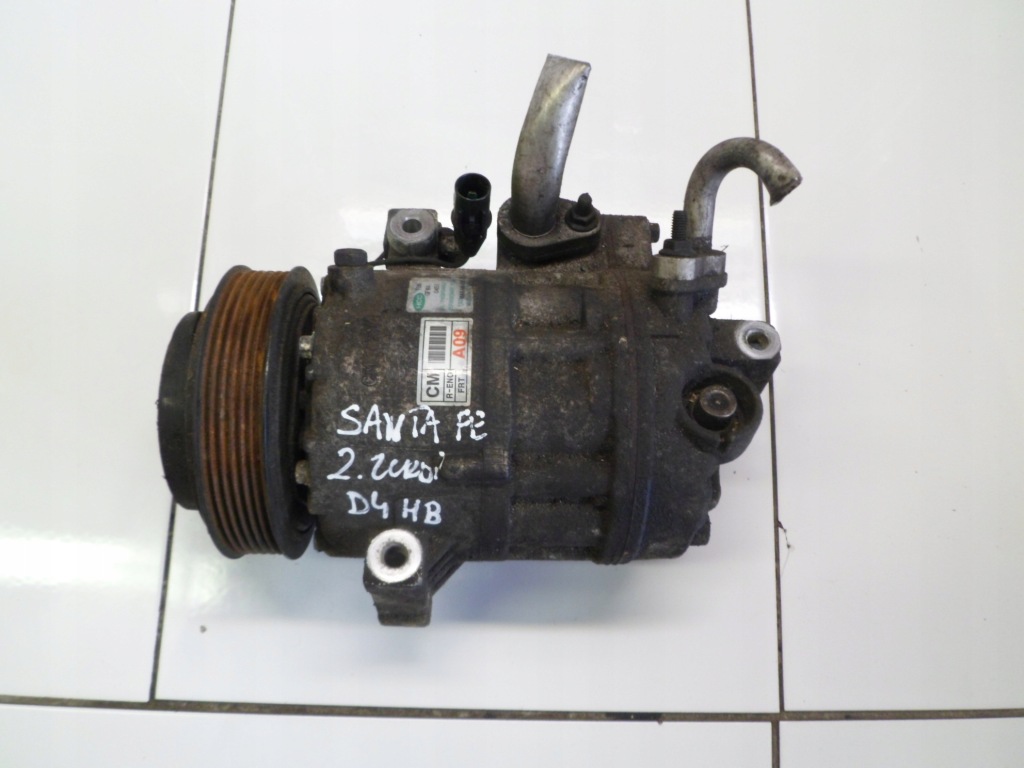 фото №1, Hyundai santa fe ii 2.2crdi d4hb компрессор кондиционера f500ma9aa-05