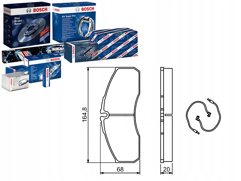фото №1, Тормозные колодки тормозные rvi mascott renault mascott 2.8d/