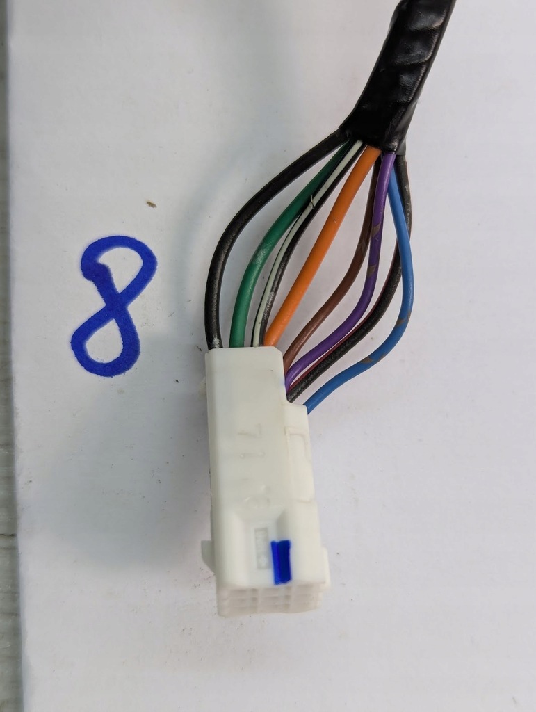 фото №8, Зеркало правое mazda cx3 8 pin e4044548 44j dynamic blue mica