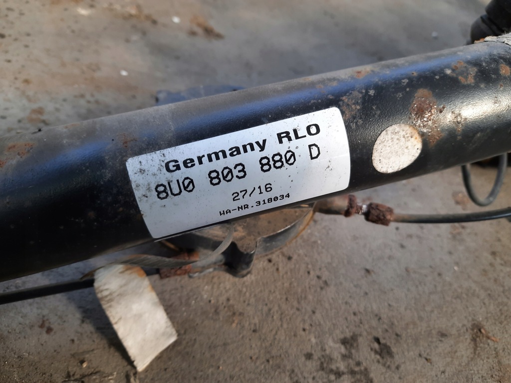 фото №6, Audi q3 8u 2.0tfsi hak буксирувальний джгут електропроводка kpl