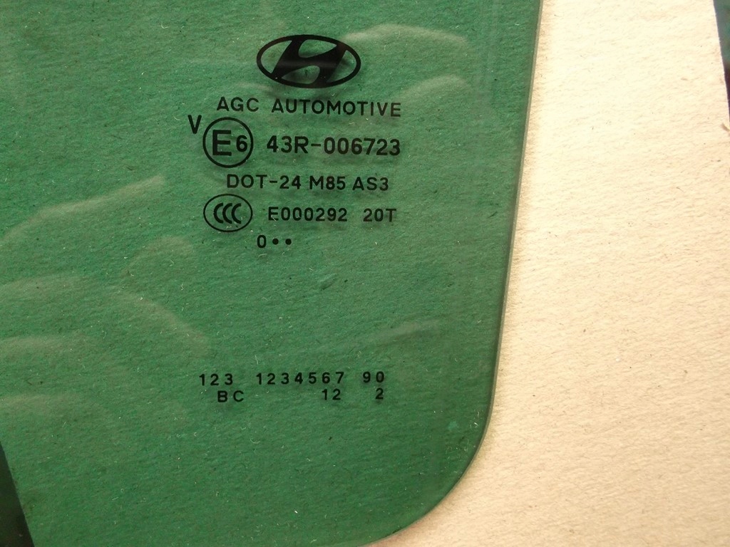 фото №4, Hyundai ix35 стекло дверь правая задняя as3 10 r