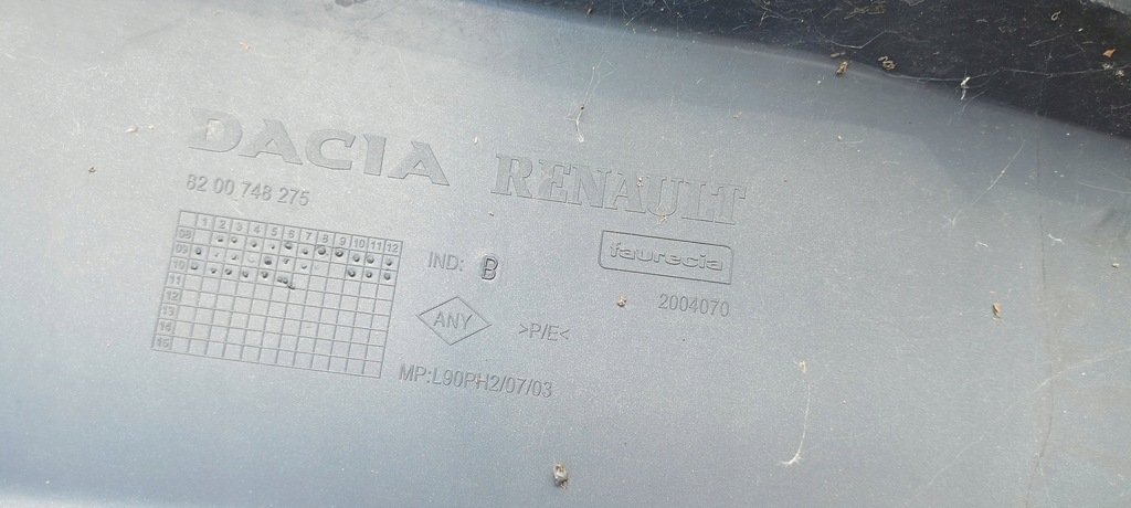 фото №7, Бампер передній dacia logan i lift 09- 6200748275r