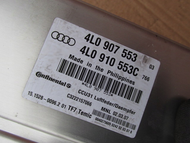 фото №6, Audi q7 4l 2007r модуль блок управления подвеска 4l0907553