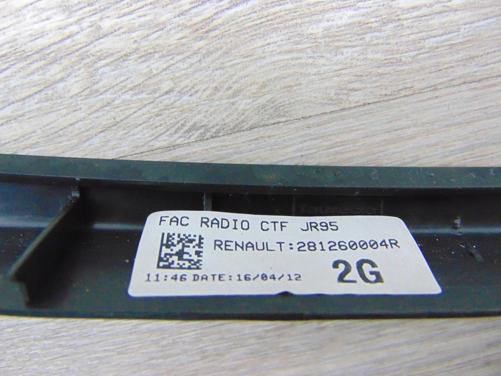 фото №3, Renault scenic iii09-16 рамка консолі радіо