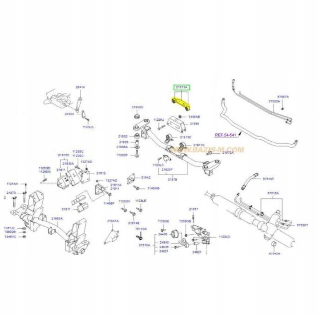 фото №9, Кронштейн подушка двигателя hyundai starex 2.5 cdri
