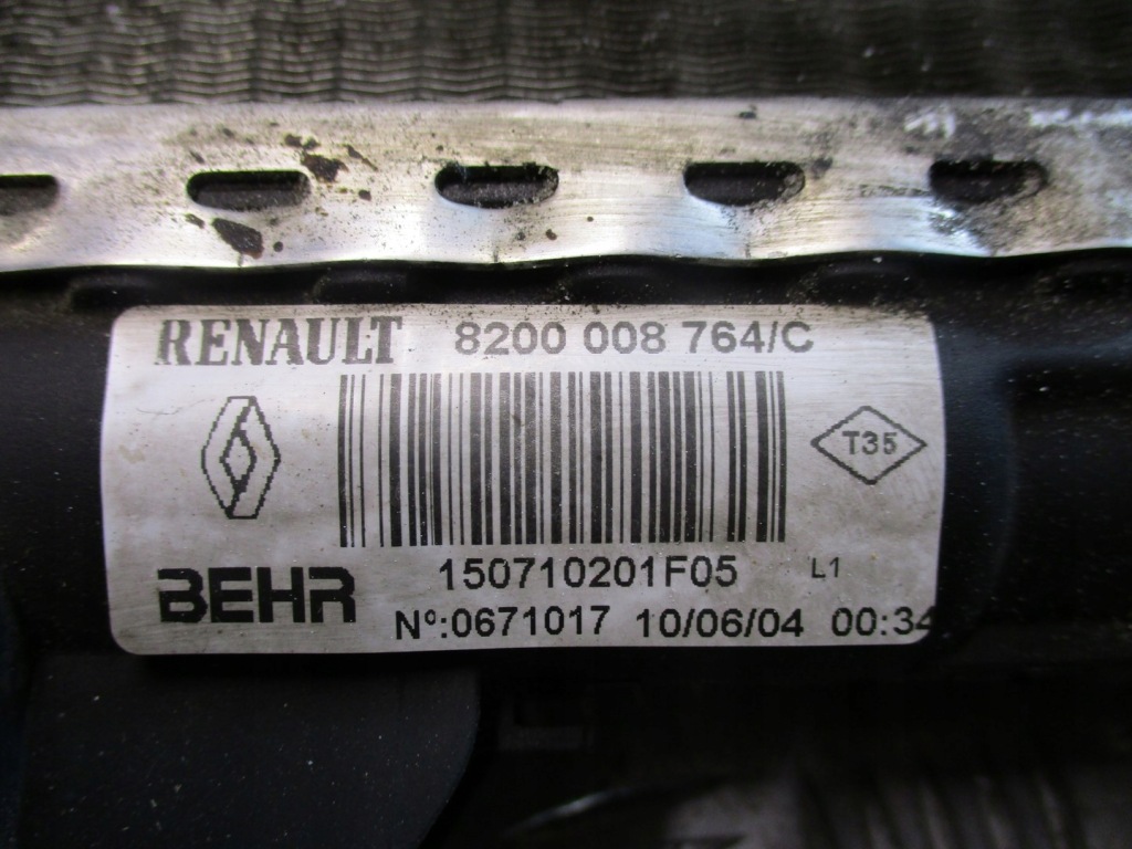 фото №3, Радиатор wody renault laguna ii 1.9 dci