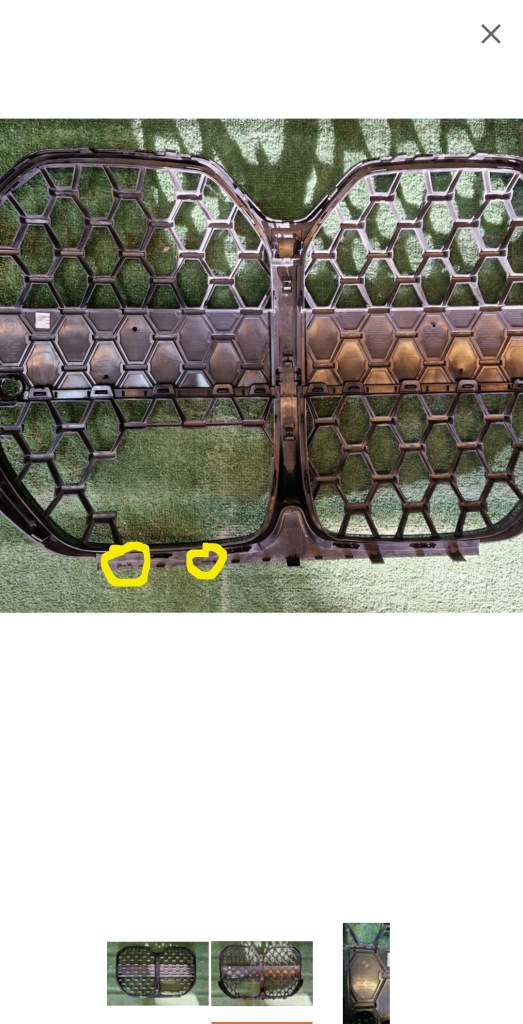 фото №4, Решётка радиатора передняя решётка радиатора перед bmw 4 g26 grand coupe 8738568