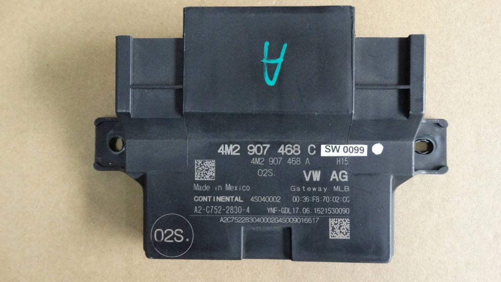 фото №2, Модуль шлюз 4m2907468c audi q7