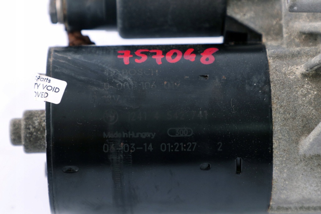 фото №12, Mini cooper r50 r52 стартер 0,9kw bosch 4542741