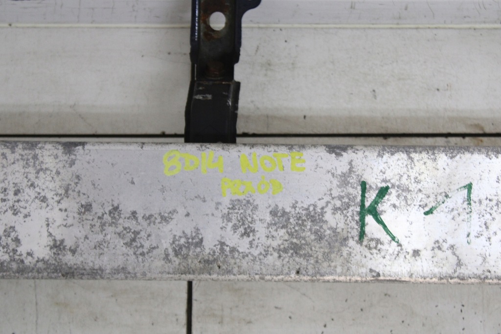 фото №7, Nissan note e11 06r- балка бампера перед передняя усилитель