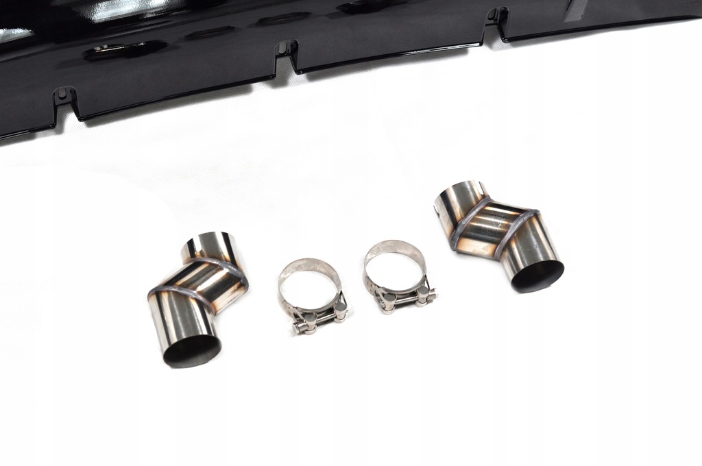 фото №9, Дифузор накладка бампера audi a4 b8 lift 2012-2015 зразок rs4 full black