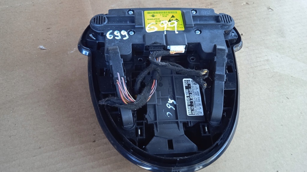 фото №3, Mini cooper r56 лампа освітлення кабіни alarm