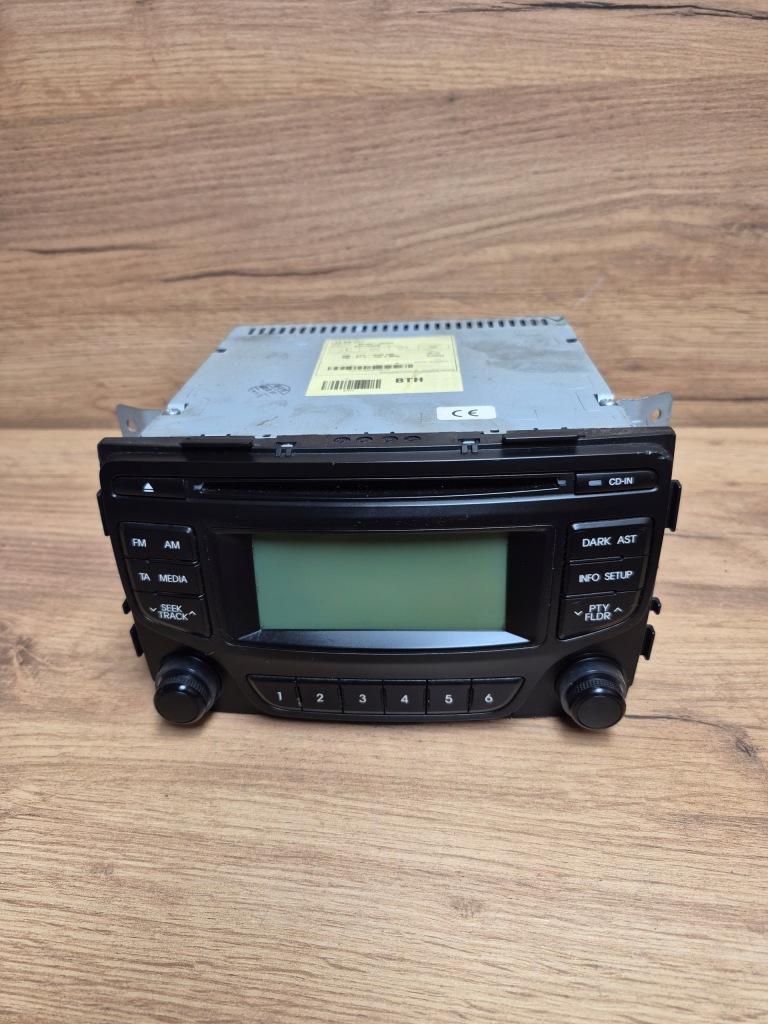 фото №1, Радио заводской 96160-1k050 оригинальный номер hyundai ix20