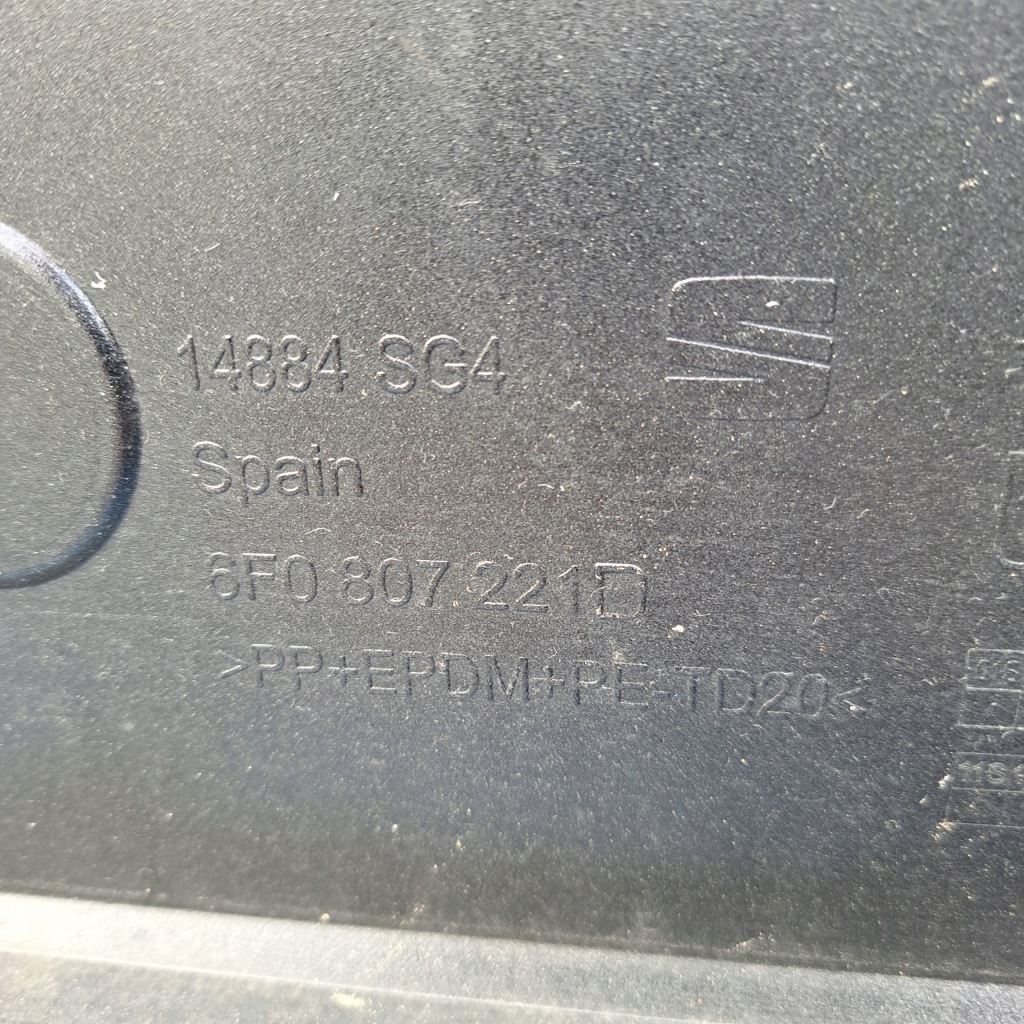 фото №10, Seat ibiza v 6f0 2017- r. бампер передний перед 6f0807221d