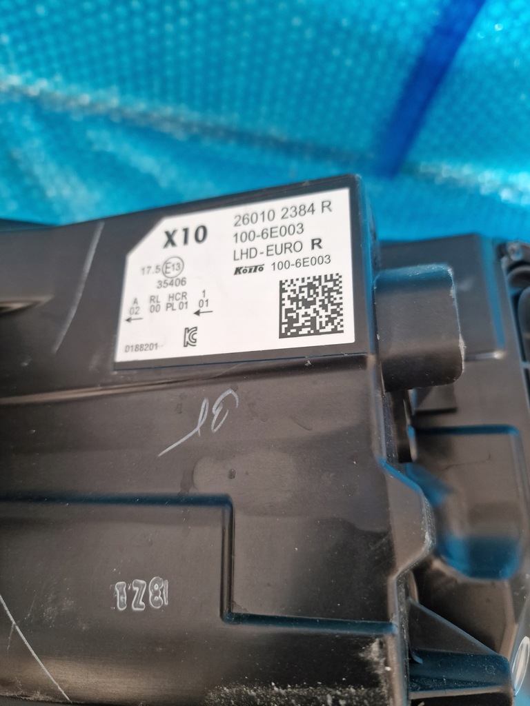 фото №8, Лампа передняя правая renault zoe lift