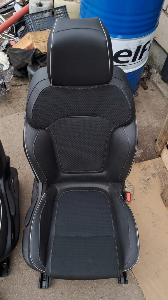 фото №4, Renault megane iv hb сидіння напівшкіра оббивка kpl