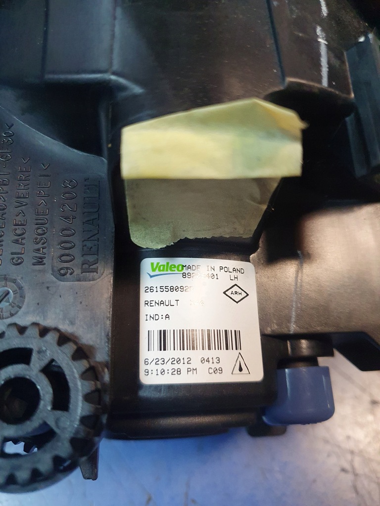 фото №4, Протитуманна фара renault twingo 90004208 лівий оригінал