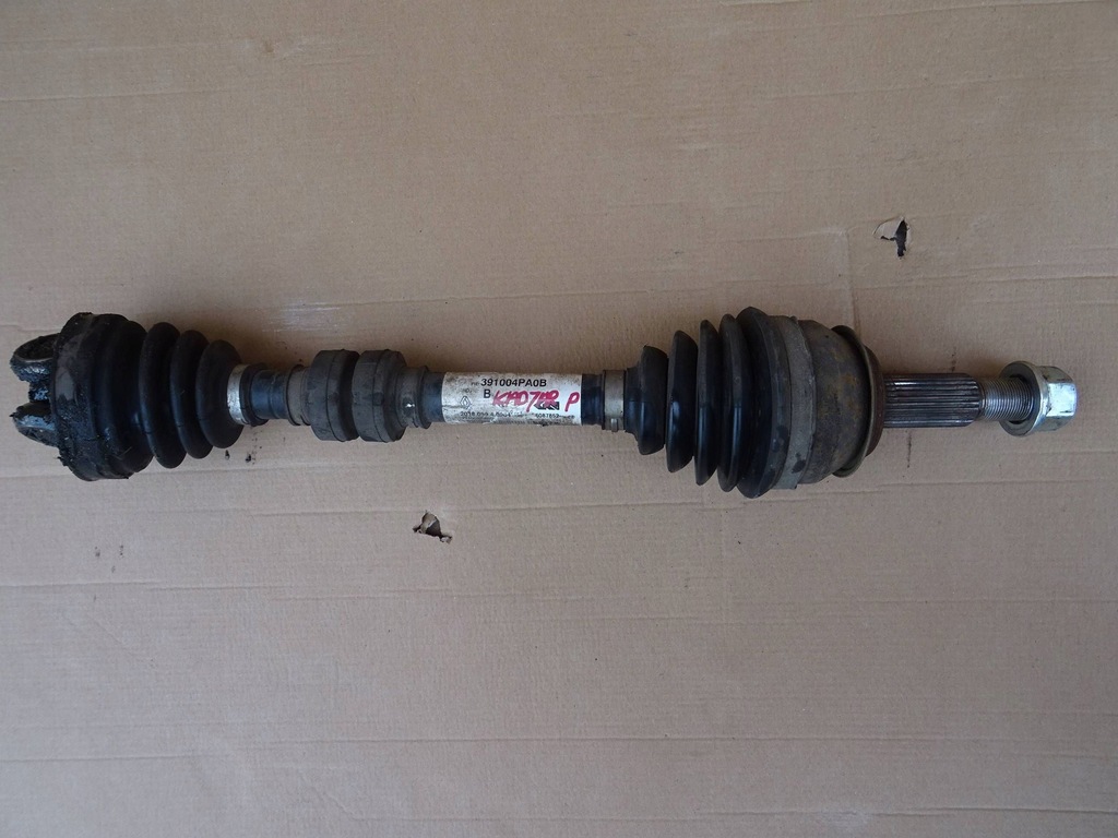 фото №1, Renault kadjar приводной вал правая 391004pa0b