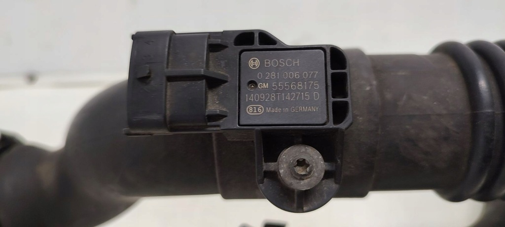 фото №11, Wąż шланг повітря труба opel zafira c 1,4t 16v