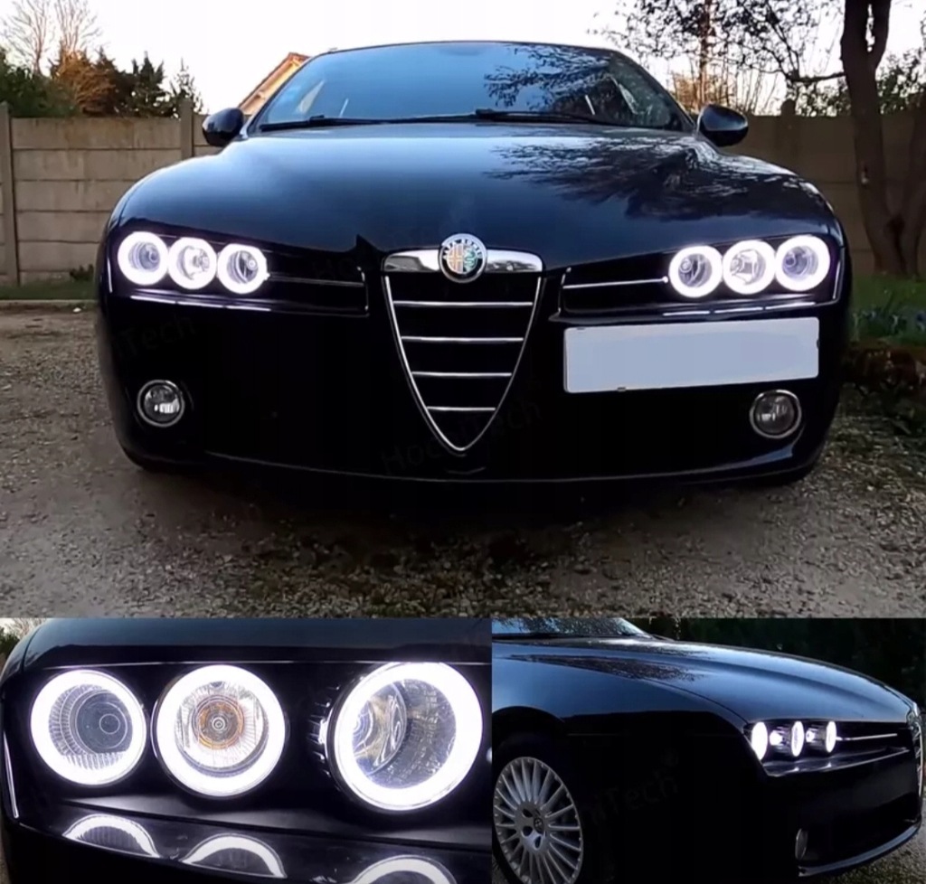 фото №1, Drl angel eyes alfa romeo 159 brera spider кольца