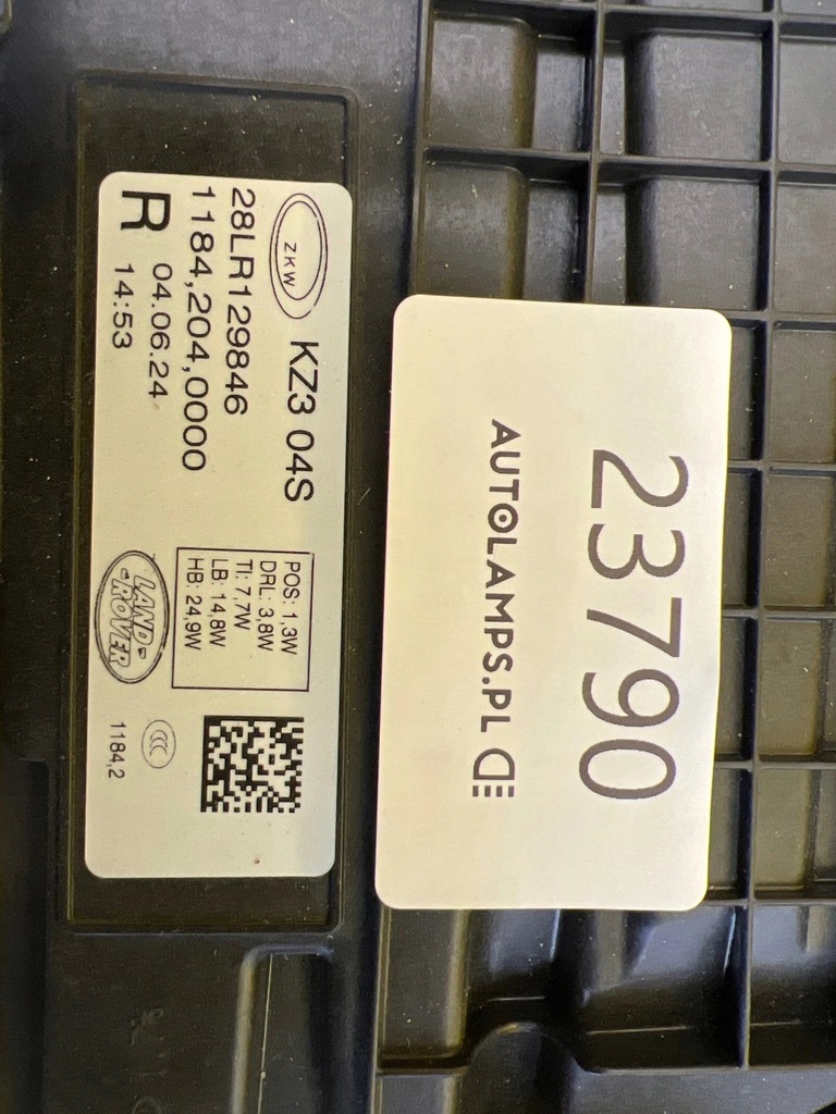 фото №2, Лампа права передня land rover defender 2 led 20-