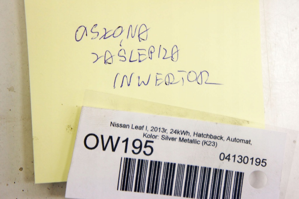 фото №6, Ow195 nissan leaf i ze0 датчик inweretera