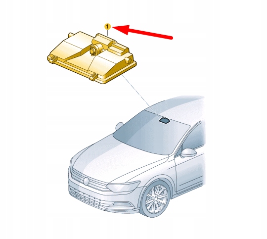 фото №5, Vw arteon 3h7 передняя часть driver assistance programs камера 3q0980654j