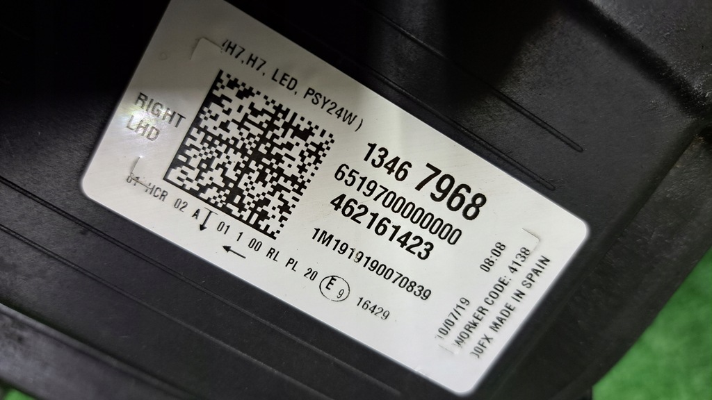 фото №6, Opel crossland x h7+ led лампа передняя