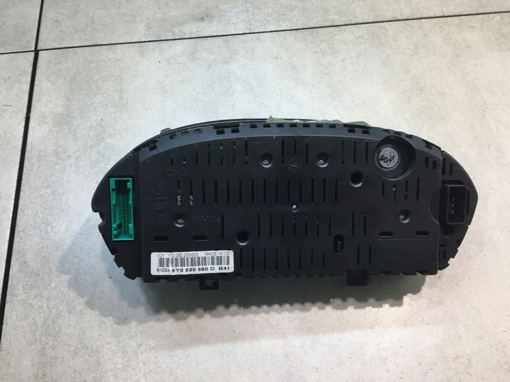 фото №4, Лічильник прилади skoda fabia i 1.9 sdi 6y0920880d