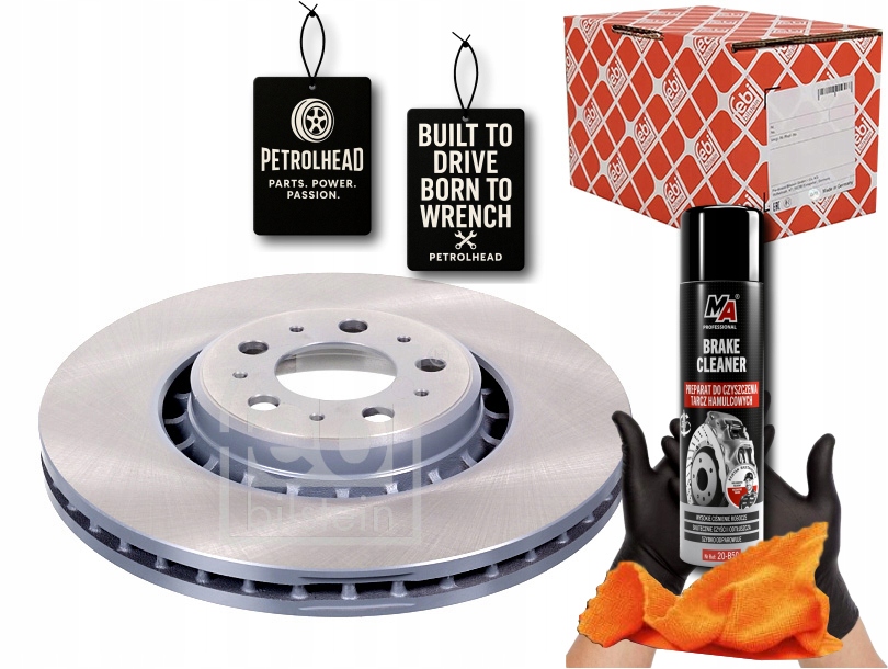 фото №1, Тормозные диски тормозные 2szt. перед volvo xc90 i 2.4d-4.4 06 #petrolhead pro+ kit2