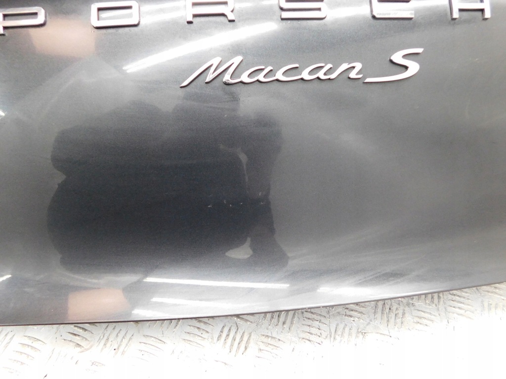фото №10, Крышка багажника задняя задняя + амортизаторы - porsche macan s 95b 14-18 lm7r