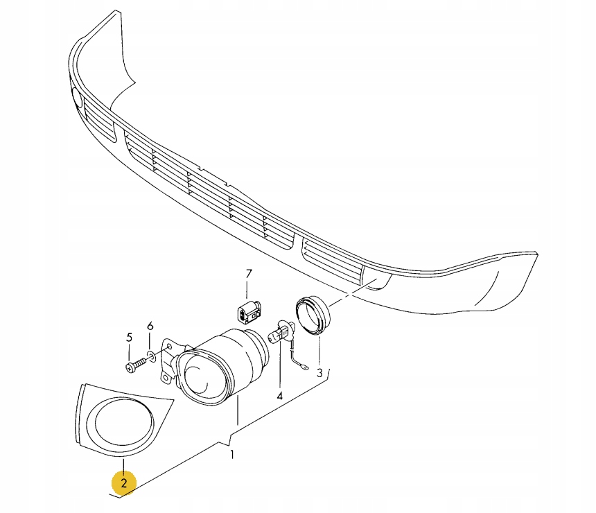 фото №6, Nowa решётка радиатора рамка заглушка противотуманной фары левая audi a8 d2 fl 4d0941777